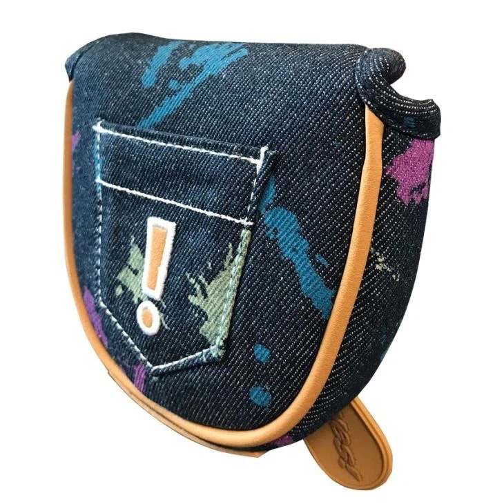 Denim Fabric Golf Mallet Putter Cover