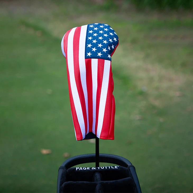 USA Flag golf headcover 10 USA Flag golf headcover 10