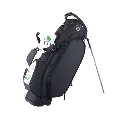 Beg pendirian golf logo tersuai